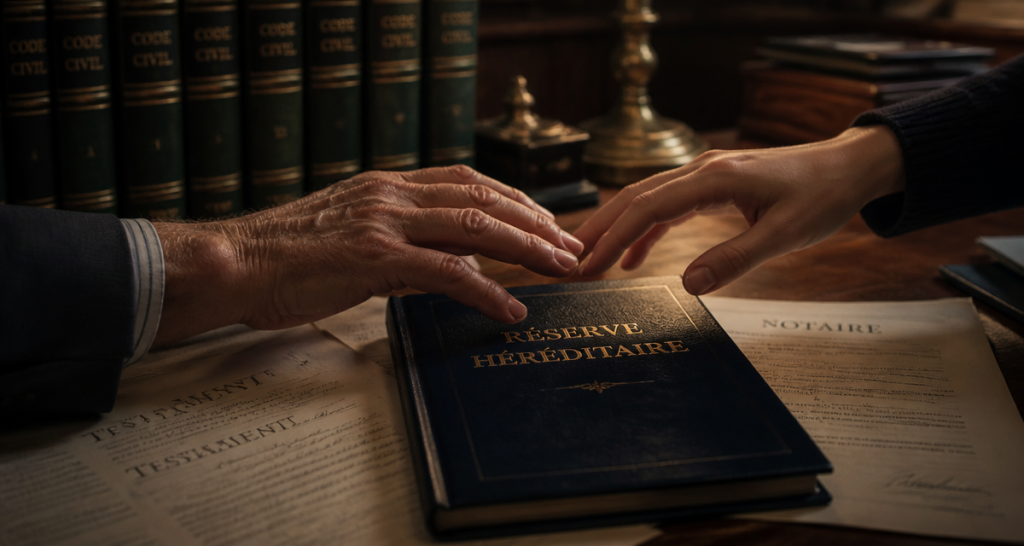 peut on déshériter un enfant testament réserve héréditaire