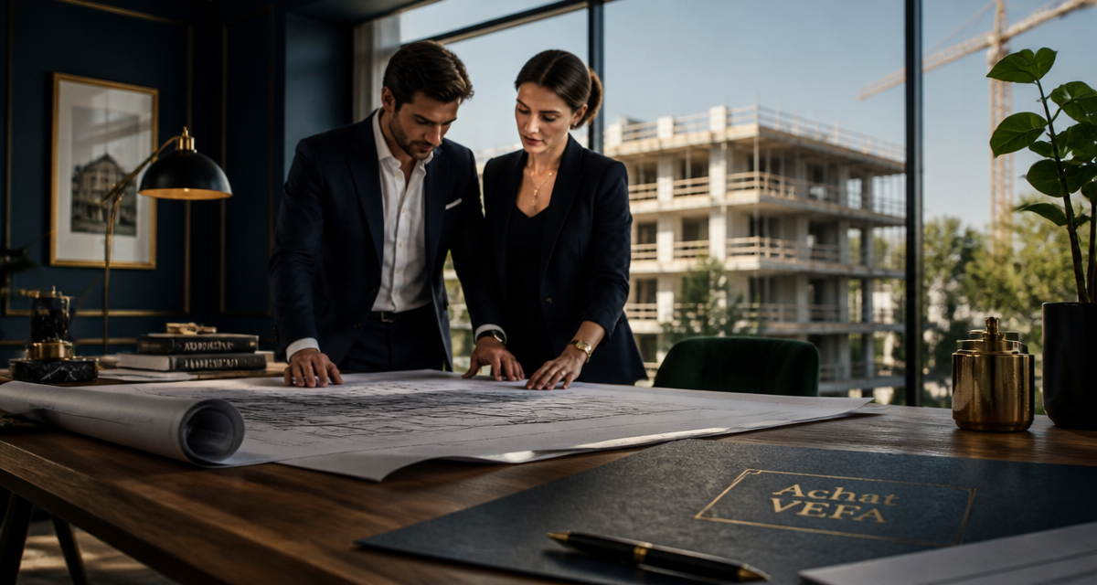 faut il acheter en vefa aujourd'hui couple plans architecte