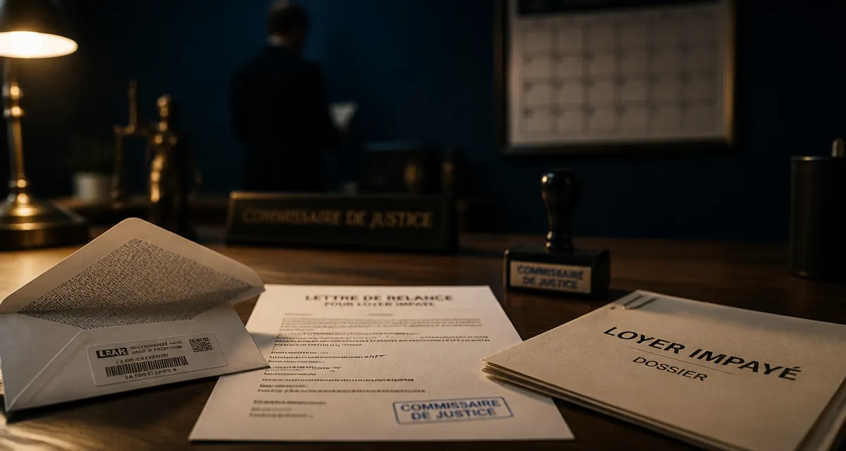 Non paiement des loyers : lettre LRAR et procédure pour loyer impayé