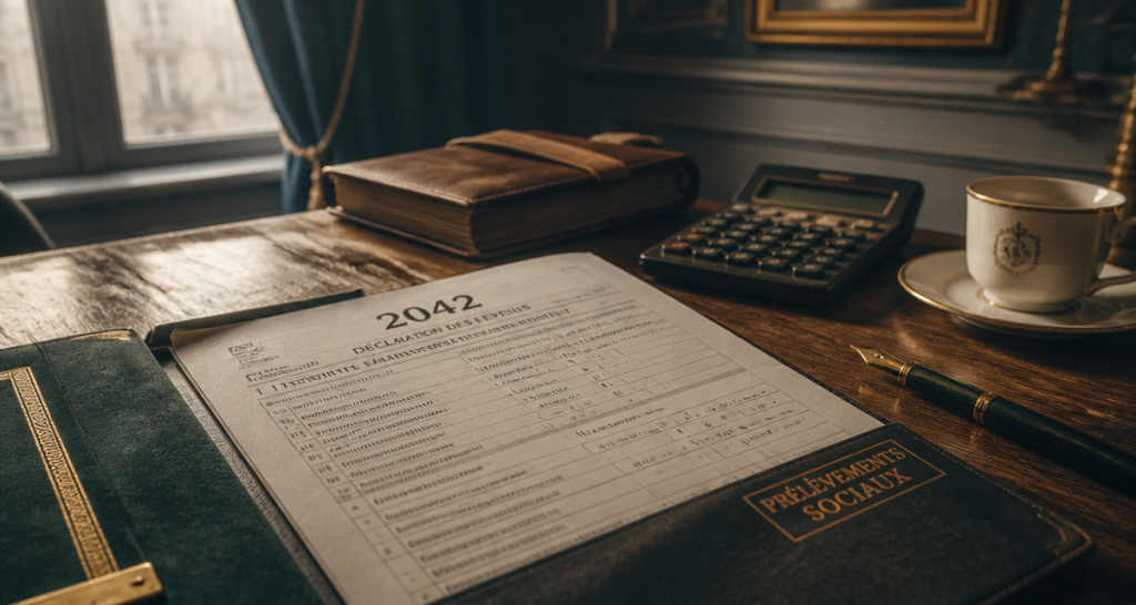prelevement sociaux sur revenu foncier declaration
