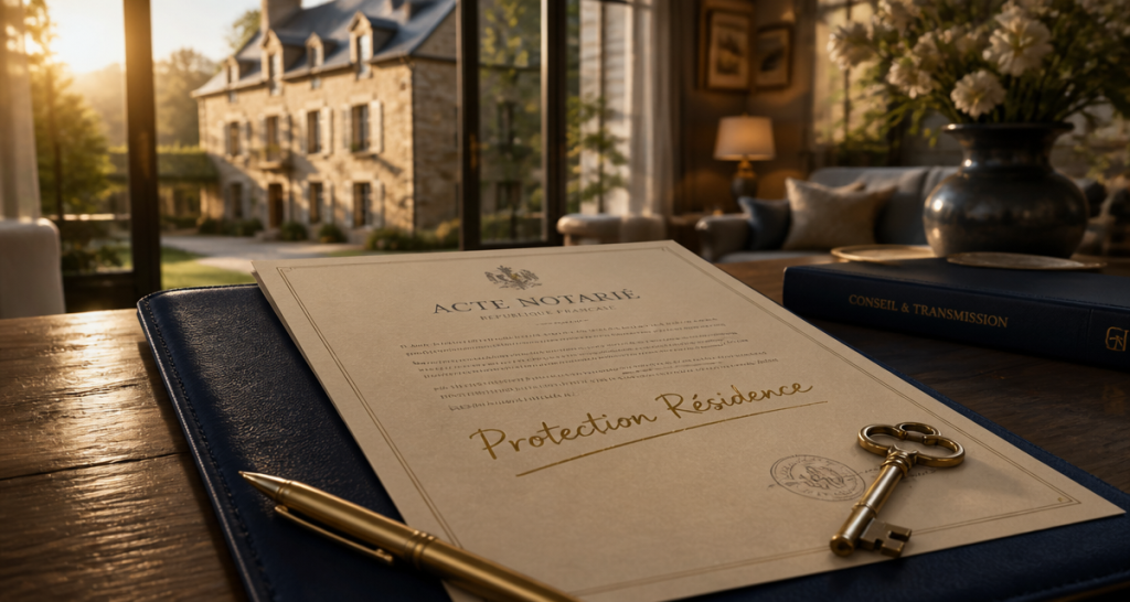 Renonciation à l'insaisissabilité de la résidence principale clé acte maison
