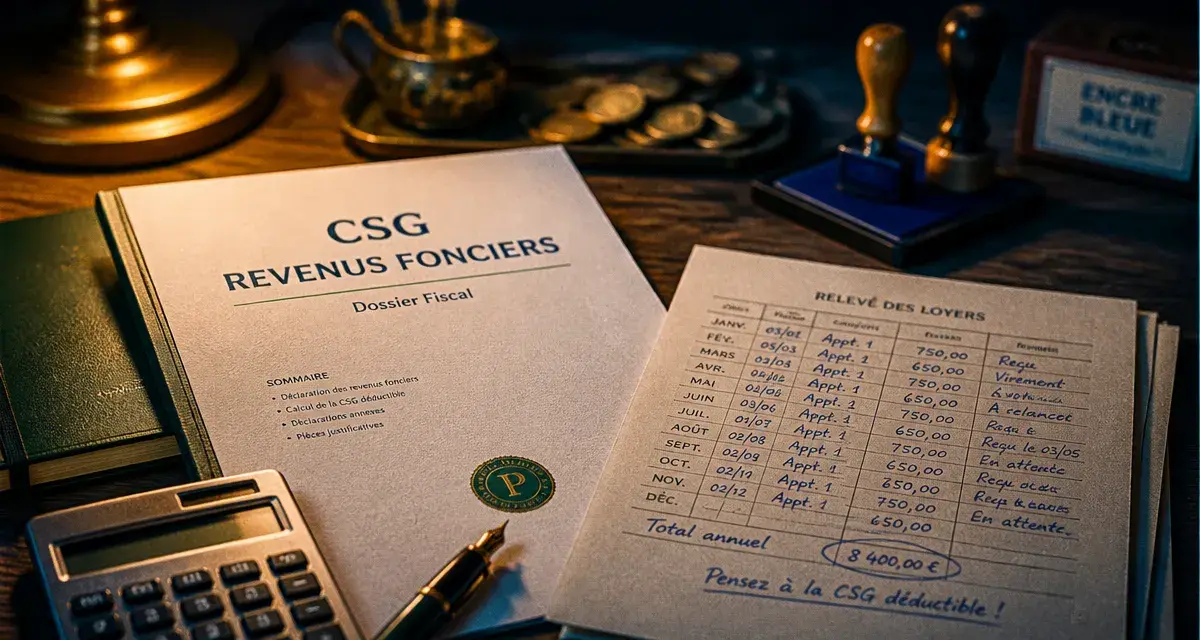 Revenus fonciers et CSG : optimisation des prélèvements à 17,2 %
