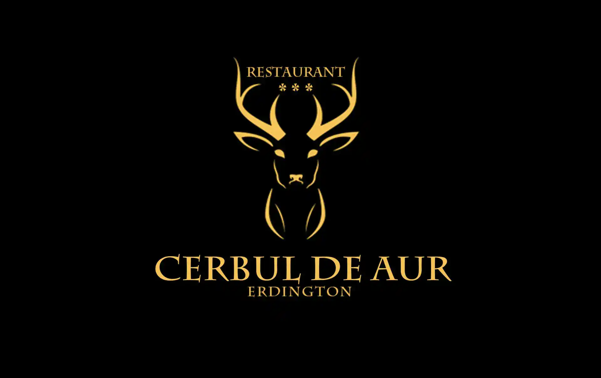 Logo branding - Cerbul de Aur