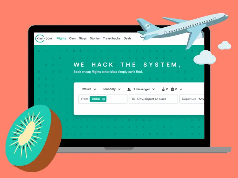Kiwi.com repülőjegy foglaló rendszer