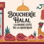boucherie halal la basse cote de la roseraie vitrine et boucher