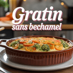 Par quoi remplacer la béchamel dans un gratin visuel gratiné