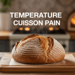 Pain artisanal doré temperature cuisson pain