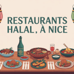 table resto halal nice avec plats orientaux