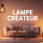Scene interieur cosy lampe createur bois metal
