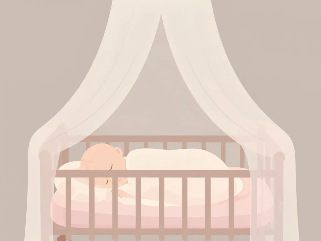 ciel de lit bébé apport cocooning et protection