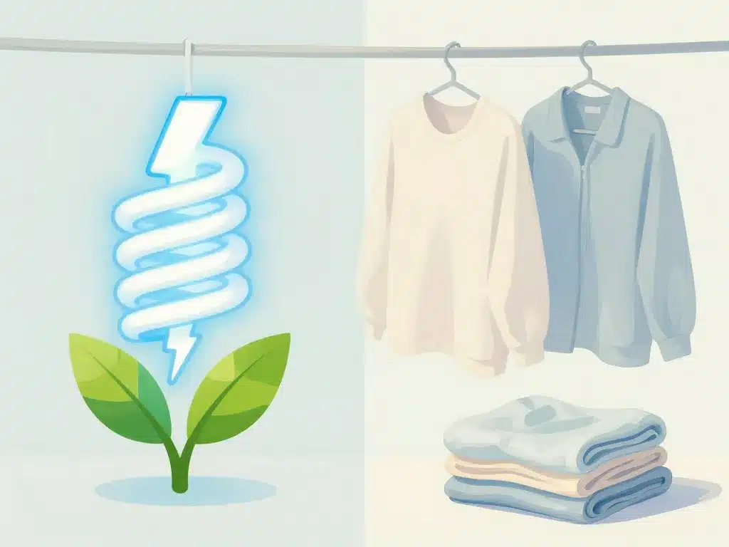 seche linge programme optimisation energie linge