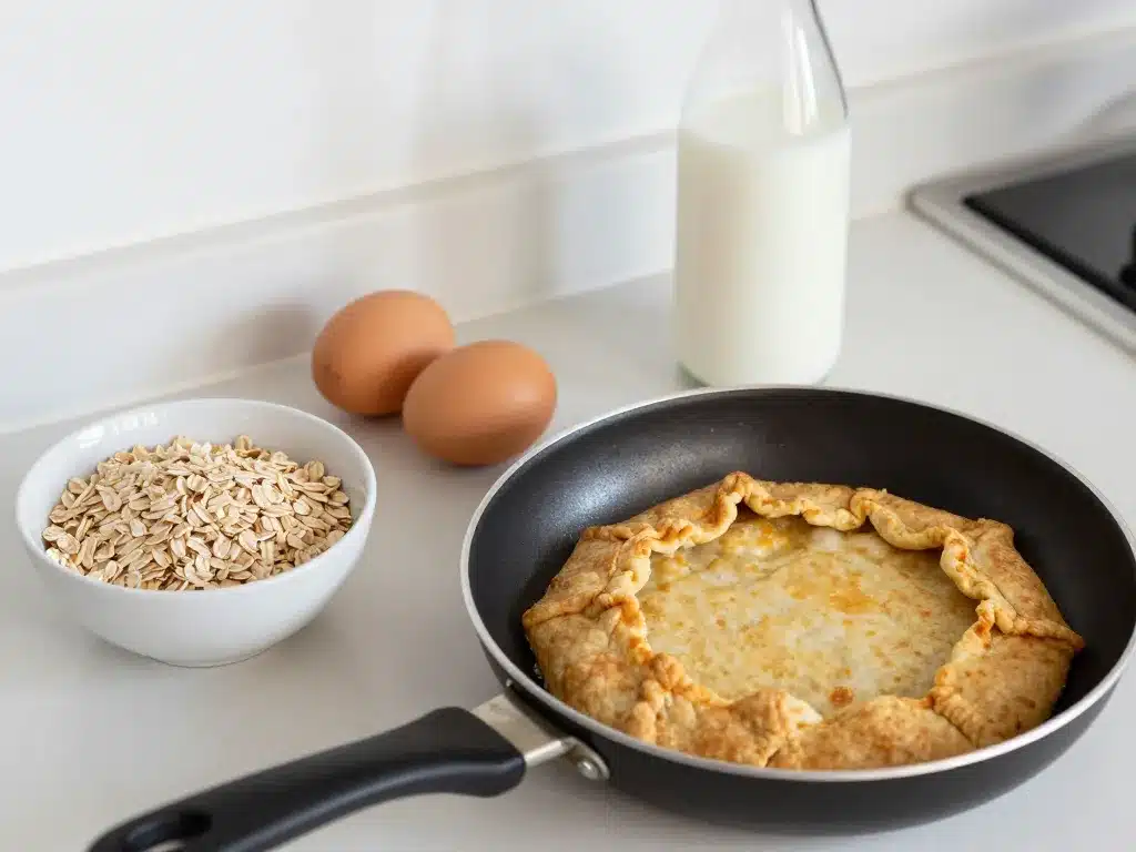 Ingrédients et cuisson galette de flocons d avoine maison