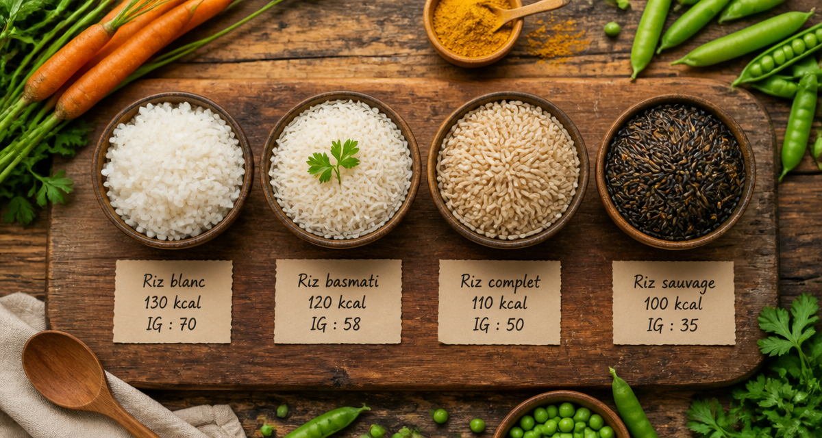 le riz est il un feculent bols riz calories index glycémique