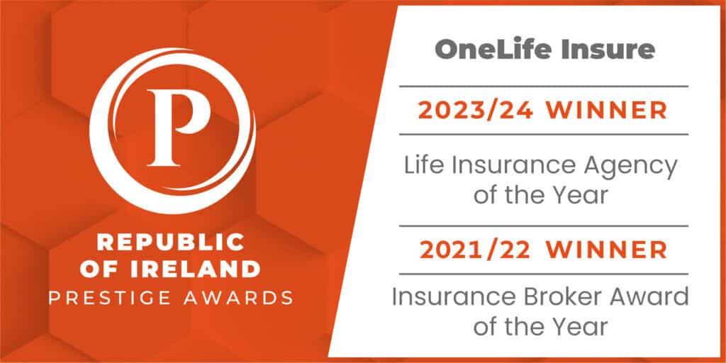 Republic of Ireland Prestige Awards 2023-24 OneLife Insure Life Insurance Agency of the Year