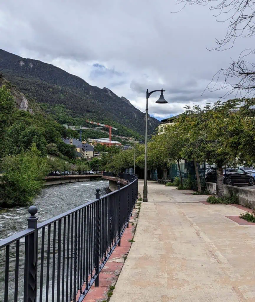 Parc Central in Andorra La Vella - a popular green space in the city and one of the things to do in Andorra