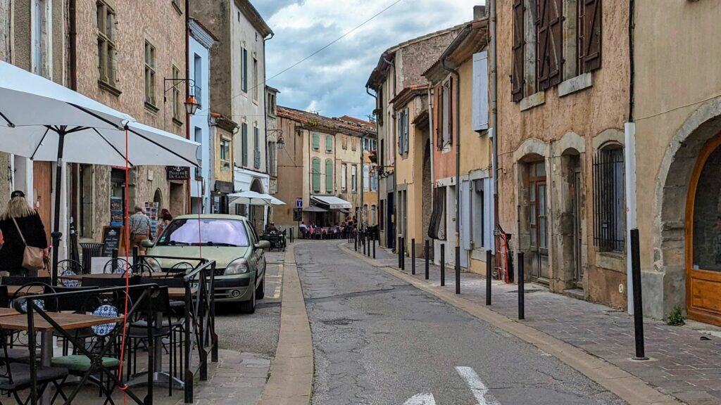 Walk up to the medieval city - ancient streets lined with cafes