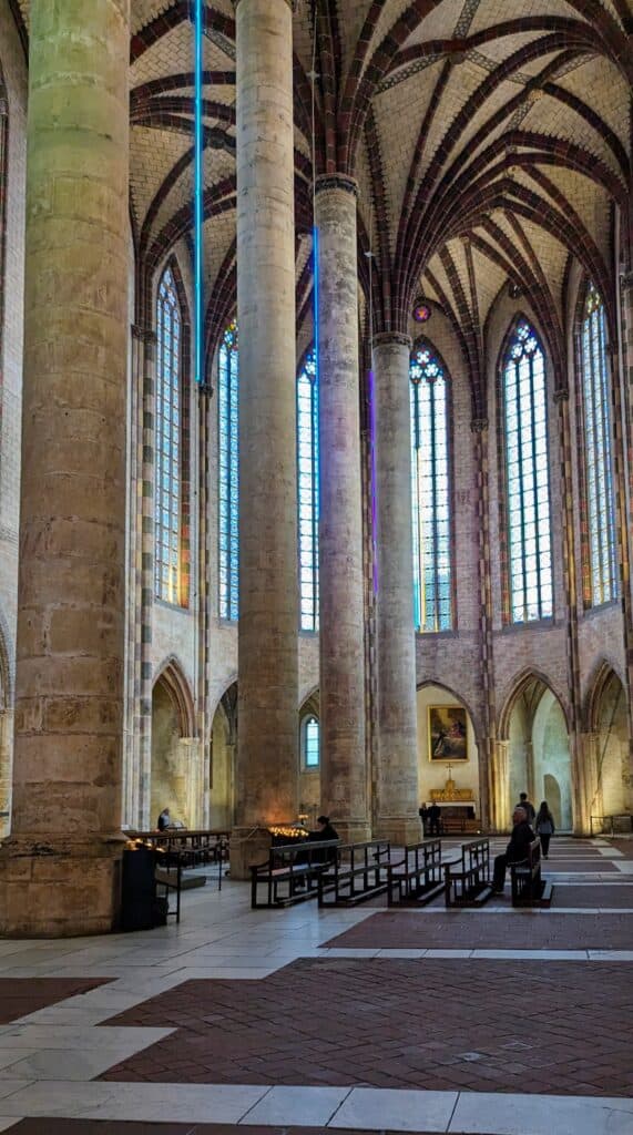 Palm Tree Ceiling in Couvent de Jacobins Toulouse