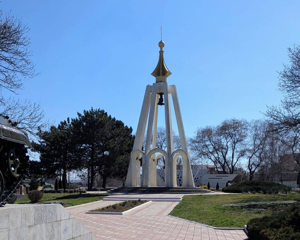 Alexandr Lebed Monument Bender Transnistria