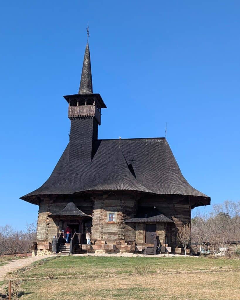 Intercession of Virgin Mary wooden church chisinau