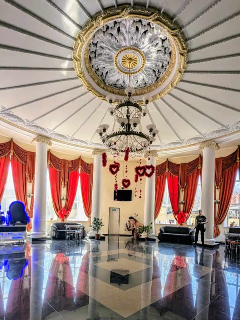 gorky cinema Bender Transnistria inside