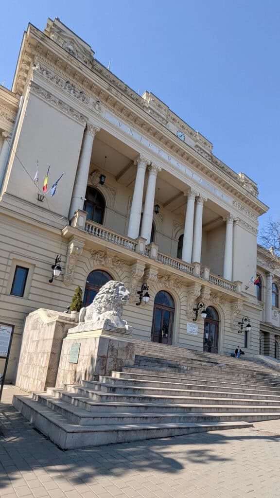 Alexandru Ioan Cuza University outside