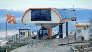 cable car at mount vodno skopje