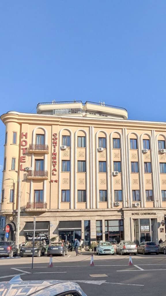 continental hotel outside
