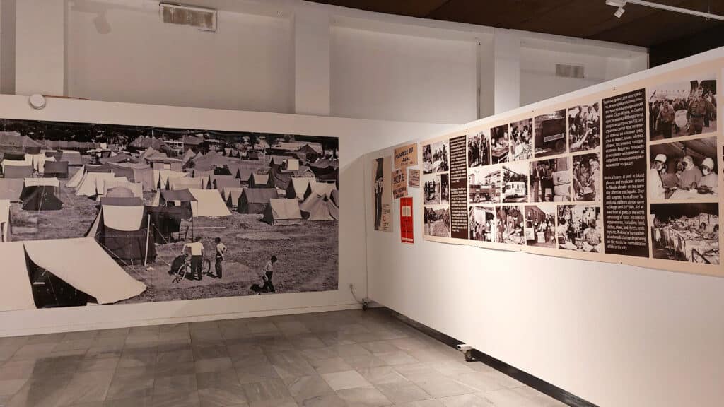 city of skopje museum - earthquake exhibition