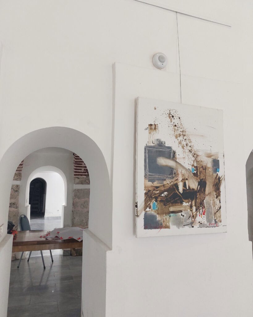 inside art gallery hamman tetovo