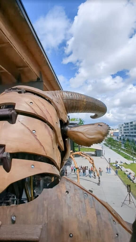 minotaur head halle de la machine toulouse