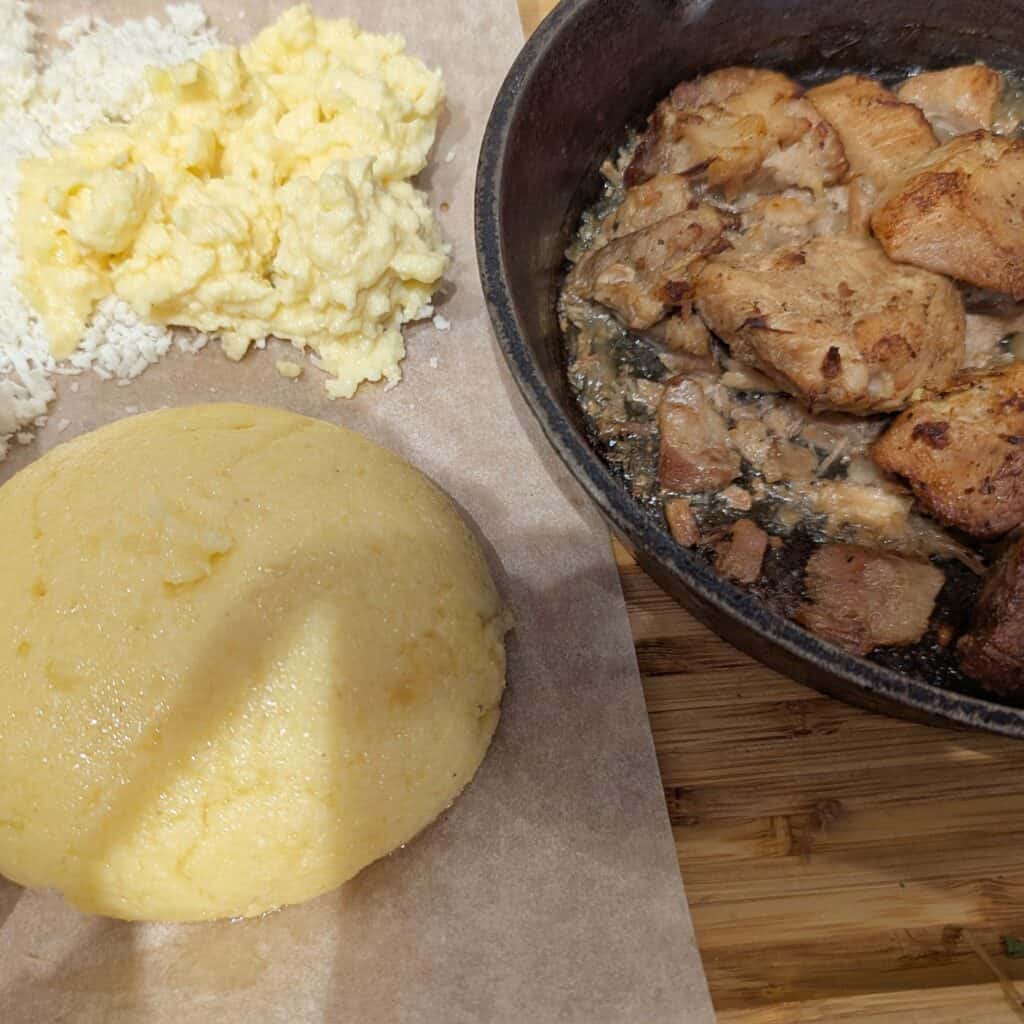 pork and polenta chisinau