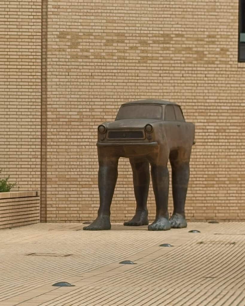 Car on Legs Vaduz Liechtenstein