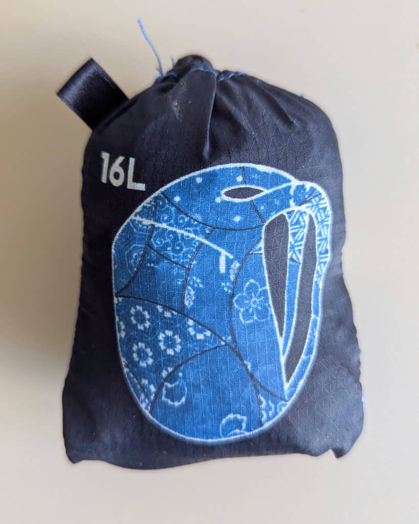 nanobag 16l backpack ultralight backpack for minimalist travel