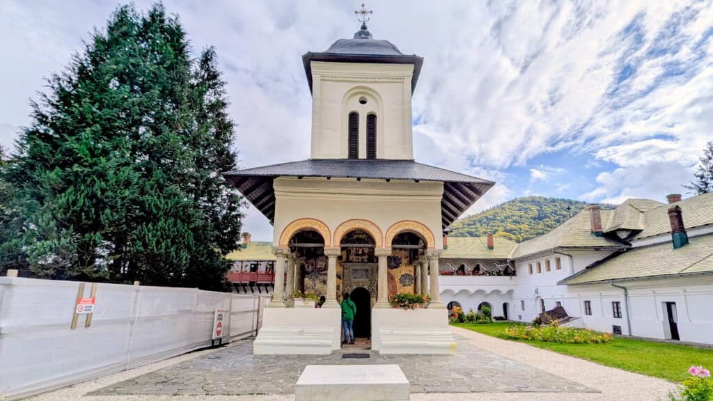 Old Church Sinaia Monastery - external view