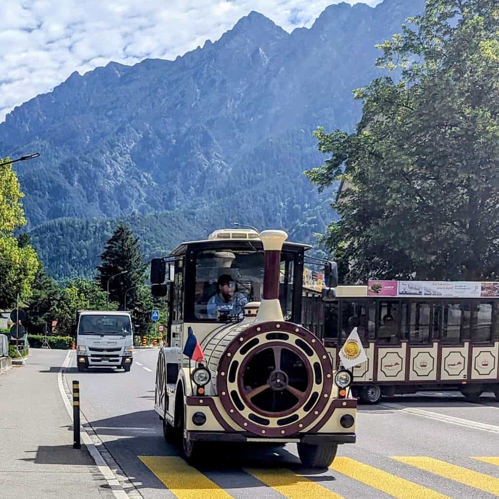 Tourist train Vaduz - Xity Train Liectenstein