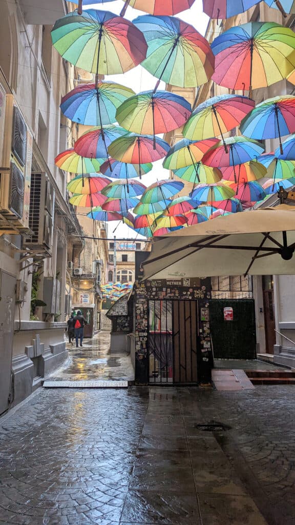 umbrella passage bucharest
