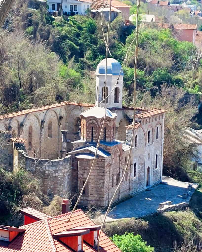 Church of the Holy Saviour on the hill to Prizren fortress