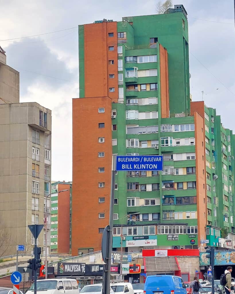 Kurrizi Housing Estate and Bill Klinton Boulevard