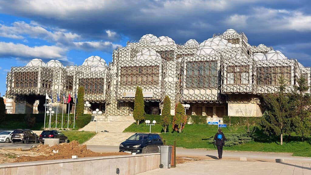 National Library Kosovo in Pristina