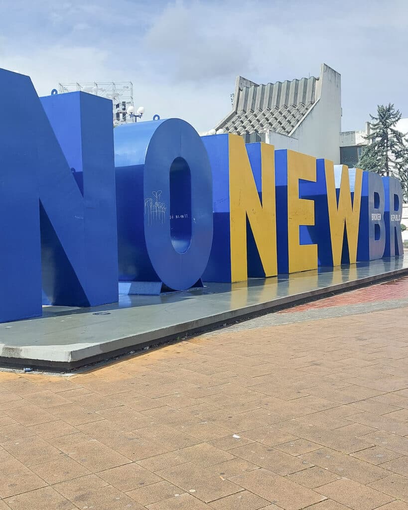 Newborn Monument - Kosovo Pristina