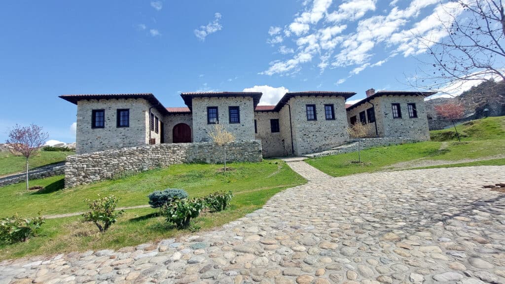 Reconstructed Ottoman-era military buildings fortress at Prizren part of the Visitor Centre