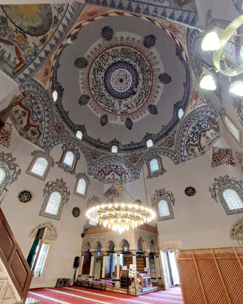 Sinan Pasha Mosque inside Prizren Kosovo