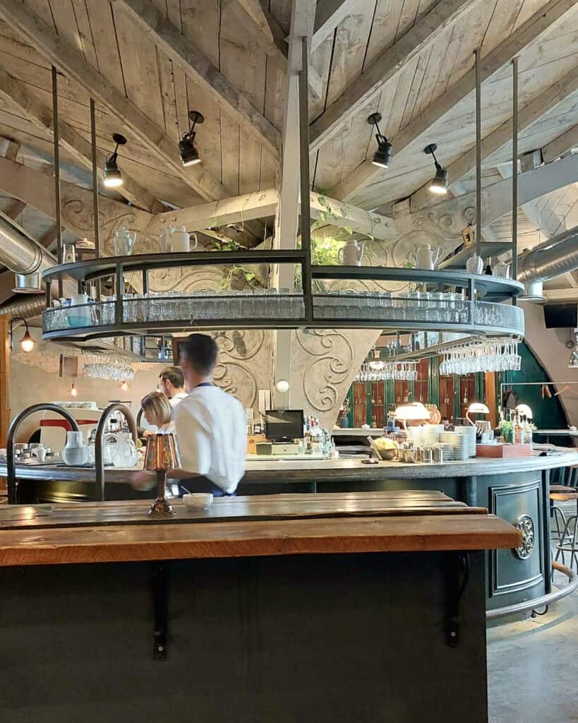 Soma Bookstore Bar Area Pristina Kosovo