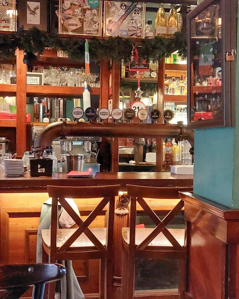 Inside MIQT Pub Pristina Kosovo