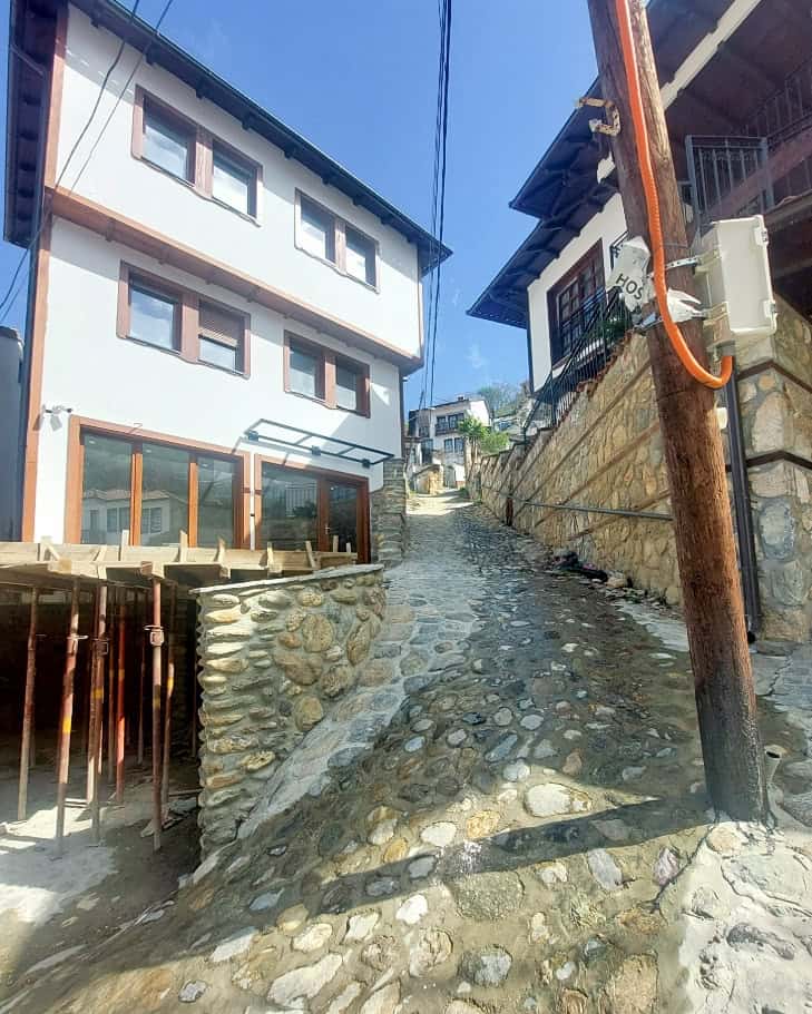 Walk up to the Fortress Prizren Kosovo