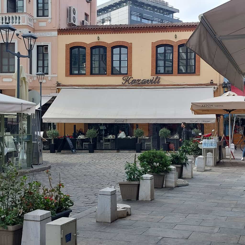 Kazavita restaurant in Ladika area Thessaloniki