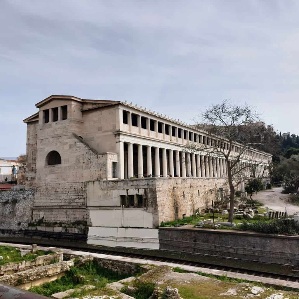 Stoa of Attalos, Ancient Agora, near the Acropolis, Athens