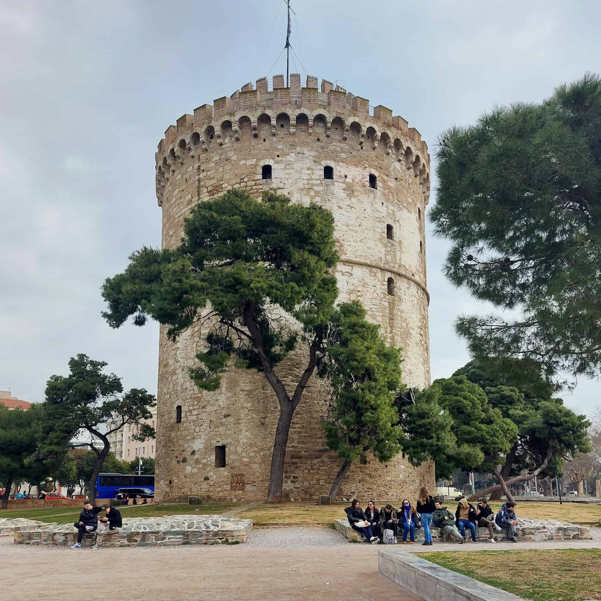White Tower on Thessaloniki Waterfront