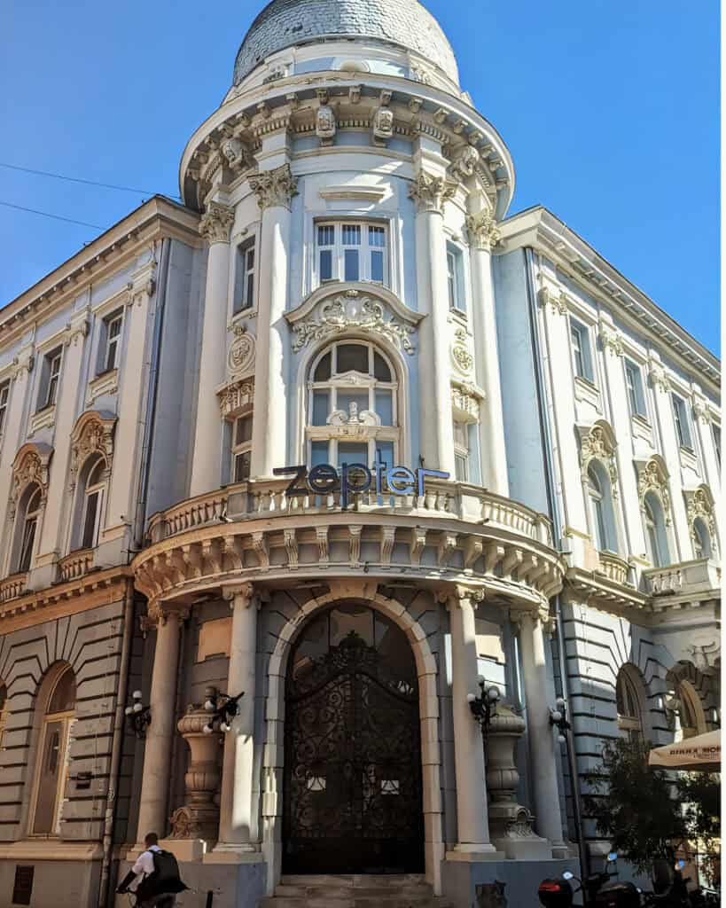 Palata Srpske banke - Novi Sad - Blue bank