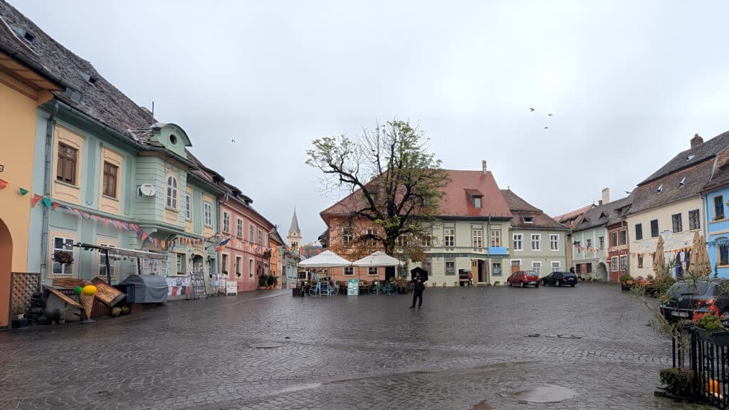 Sighisoara square